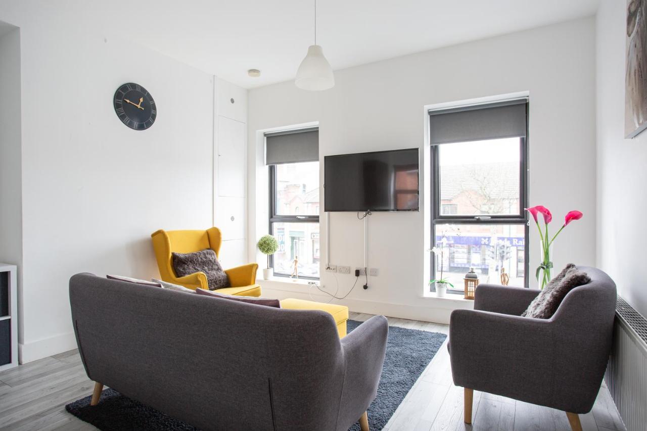 Modern Luxury Apartment, Sleeps 6, Best Location Belfast Exteriör bild